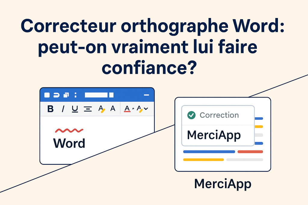 Correcteur orthographe Word : peut-on vraiment lui faire confiance ?