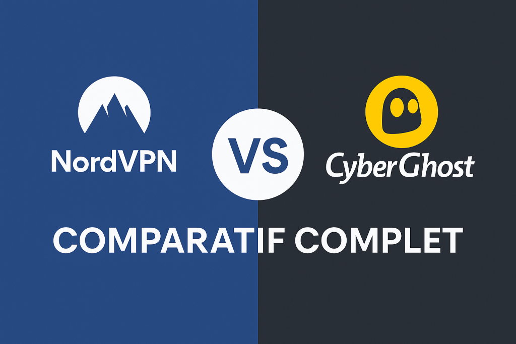 NordVPN vs CyberGhost 2025 – Comparatif complet NordVPN vs CyberGhost 2025 – Comparatif complet